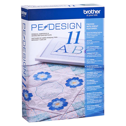 brother pe design 11 embroidery software​