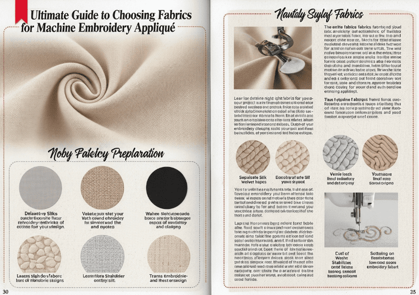 The Ultimate Guide to Choosing Fabrics for Machine Embroidery Appliqué